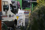 thumbnail: In Gent kwam de civiele bescherming ter plaatse nadat een verdacht poeder werd gevonden in een telbureau