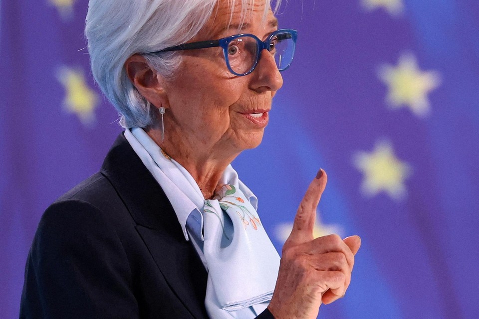 ECB-voorzitter Christine Lagarde.