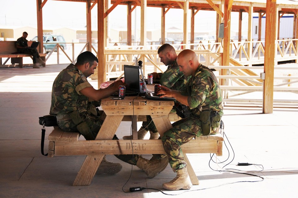 Militairen in Afghanistan (2008)
