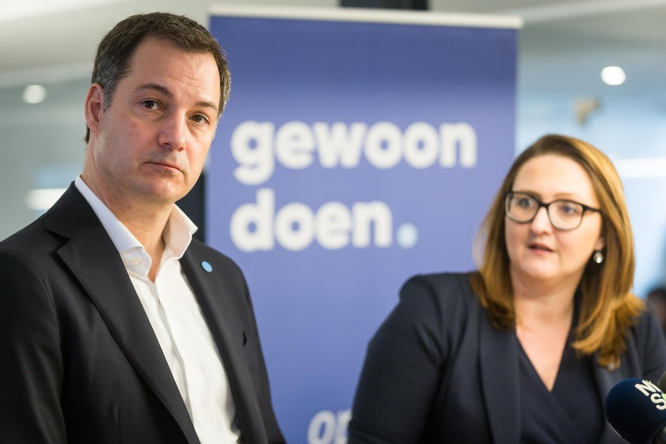 Met haar bericht lijkt Gwendolyn Rutten zich tegenover partijgenoot De Croo te plaatsen. 