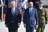thumbnail: President Trump en premier Michel