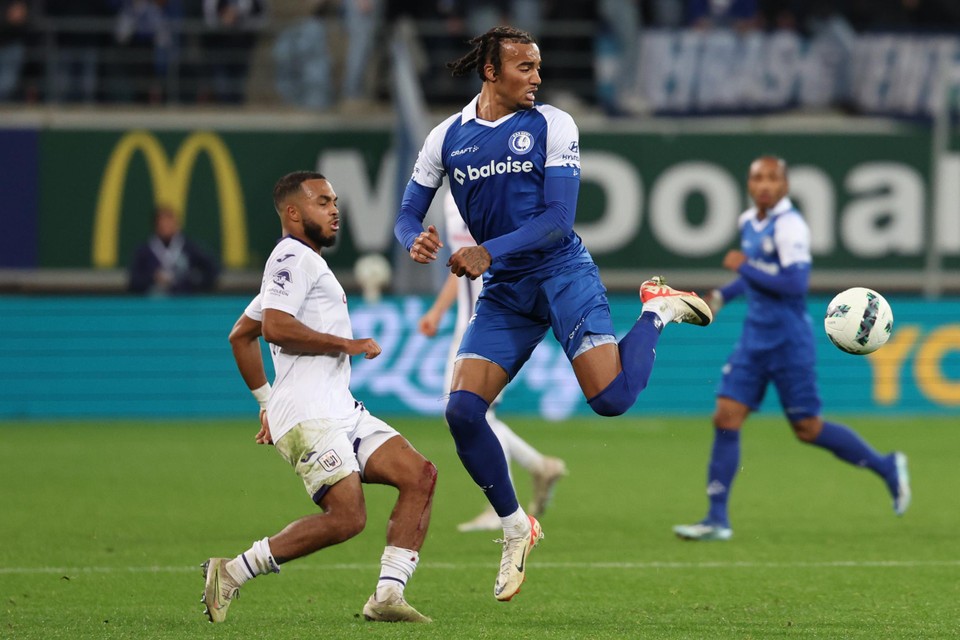 KAA Gent - RSC Anderlecht (1-1), Jupiler Pro League 2023, Belgium