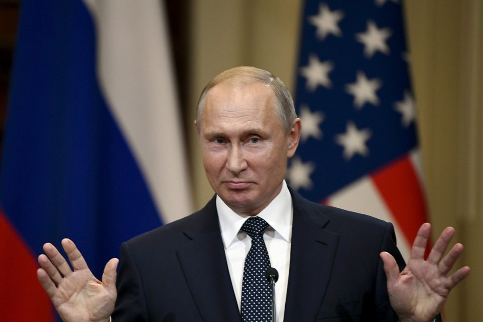 Volgens Poetin moet Rusland reageren op de ontwikkelingen aan zijn grenzen. 