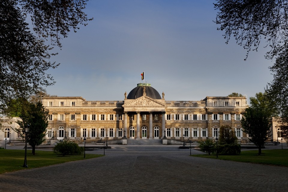 Het koninklijk paleis in Laken 
