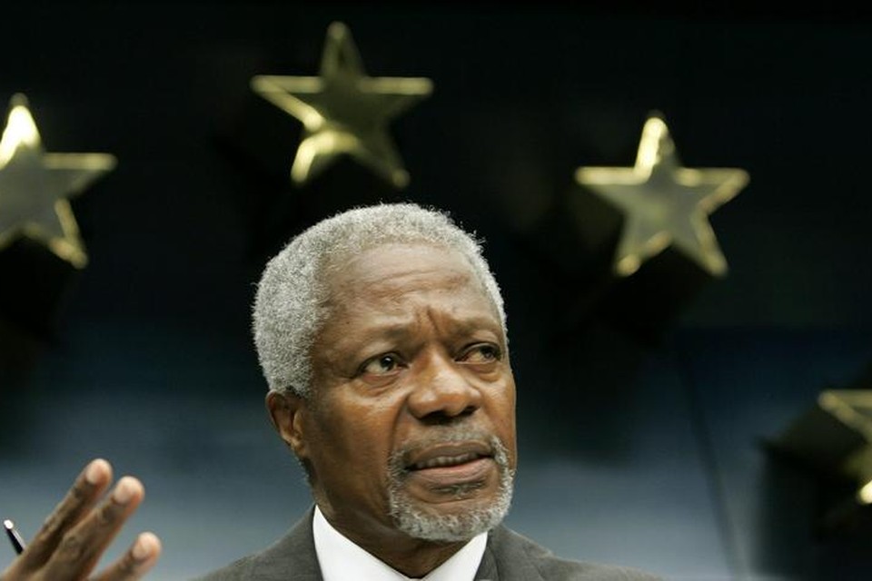 Kofi Annan in 2006