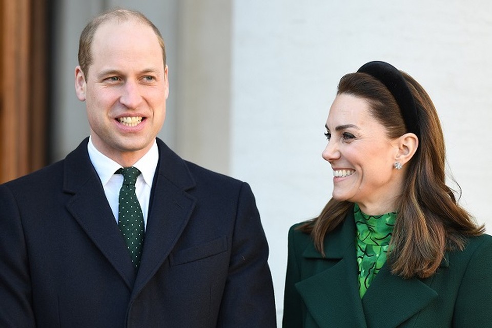 Prins William en hertogin Kate Middleton. 