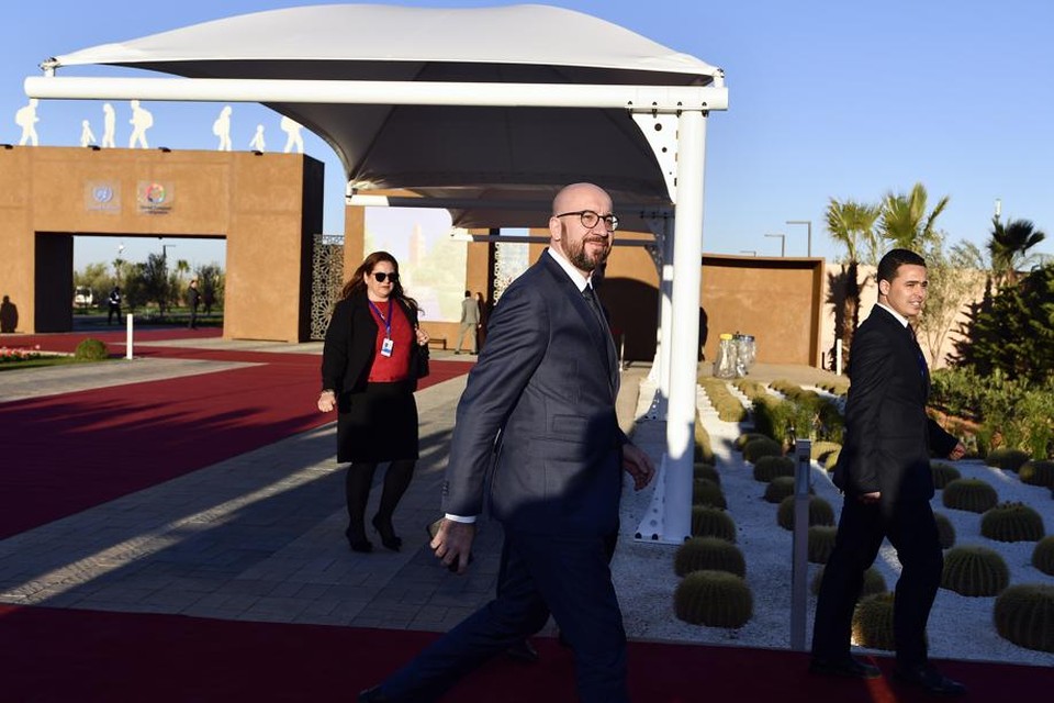 Premier Michel in Marrakech.