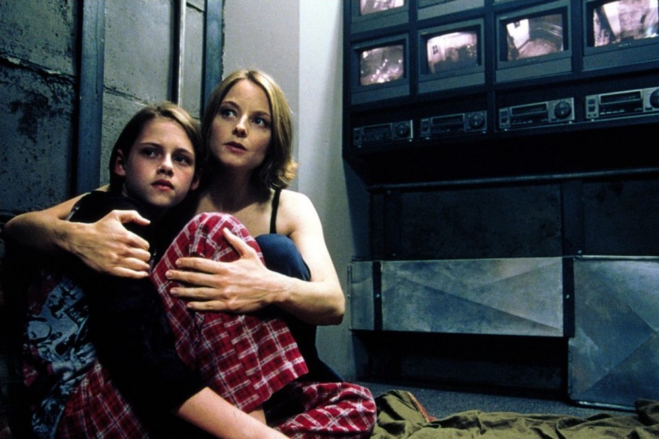 Kristen Stewart en Jodie Foster in de film ‘Panic room’. 