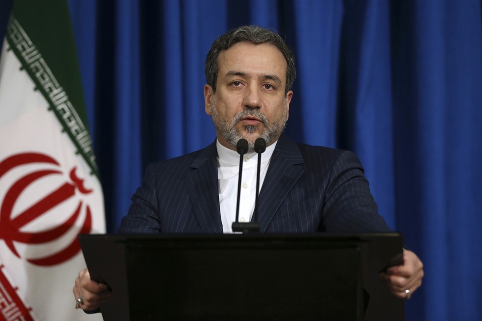 Iraans minister van Buitenlandse Zaken Abbas Araghchi 