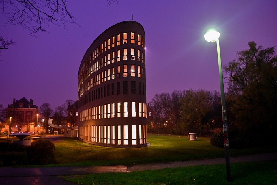 De campus van de VUB in Etterbeek. 