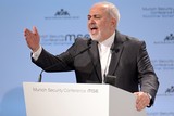 thumbnail: De Iraanse minister van Buitenlandse Zaken Mohammad Javad Zarif 