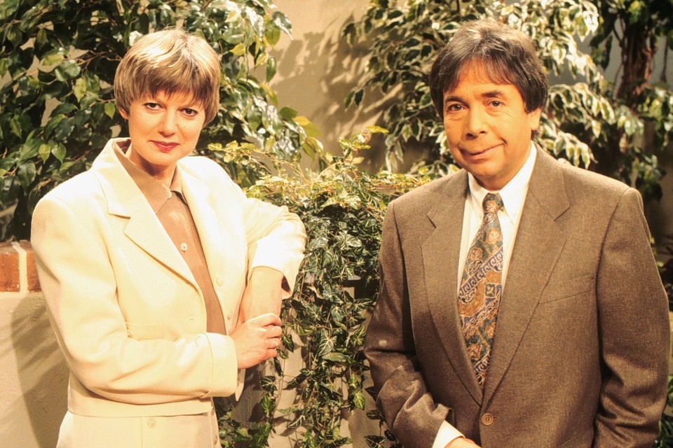 Rita Neygen en Emiel Goelen in 1995 in 'Op de Koop Toe’.