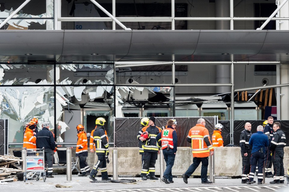 De luchthaven van Zaventem was een van de doelwitten van de aanslagen. 
