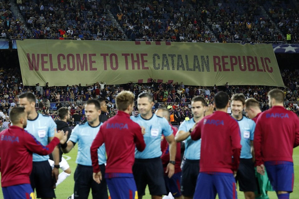 Een Catalaanse republiek, allemaal goed en wel, maar een Catalaanse voetbalcompetitie daar zit niemand echt op te wachten. 
