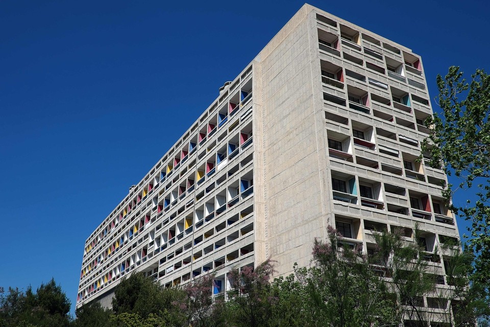 <P>Cité Radieuse, Marseille, Frankrijk.</P>