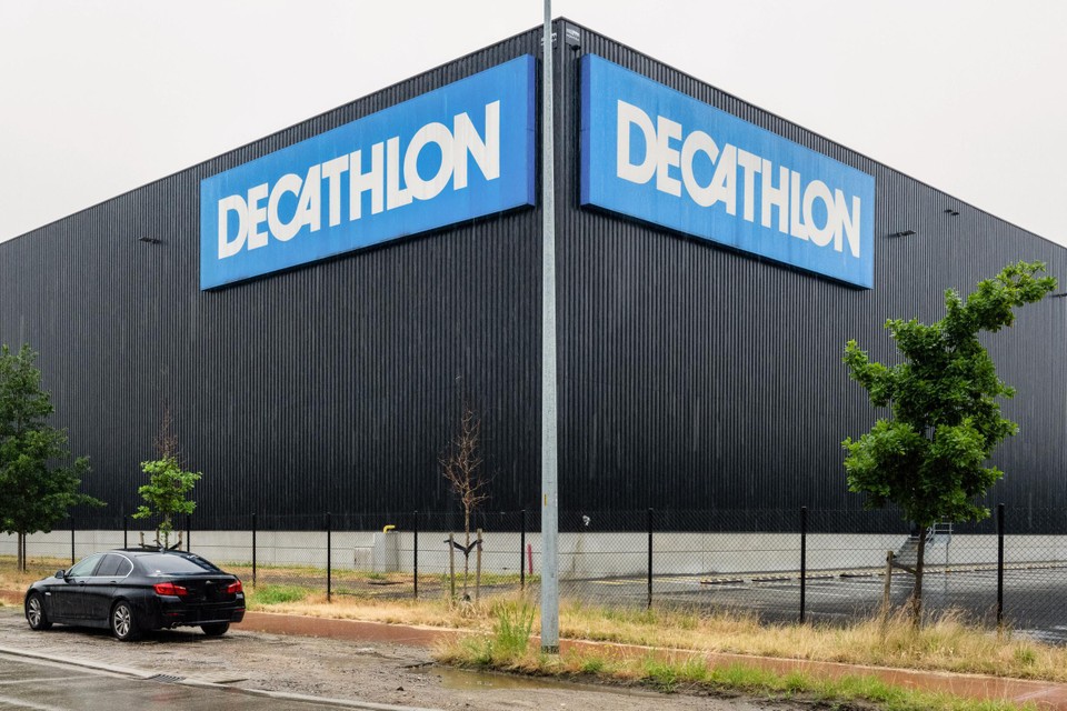 Het depot van Decathlon in Willebroek.