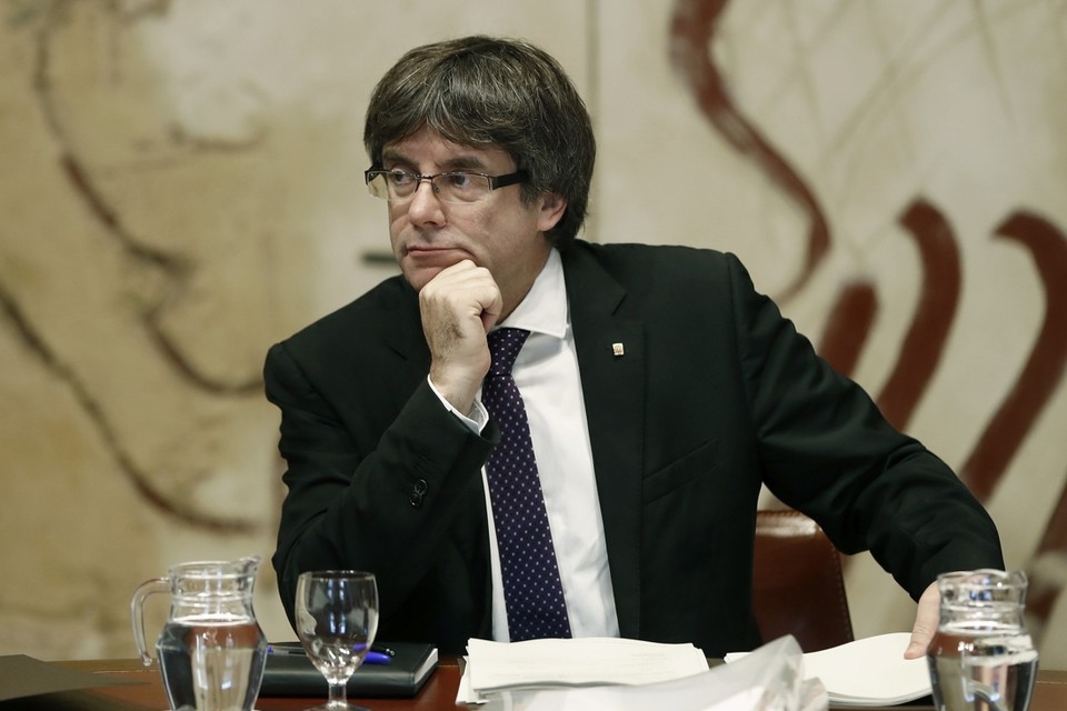 De Catalaanse minister-president Puigdemont 