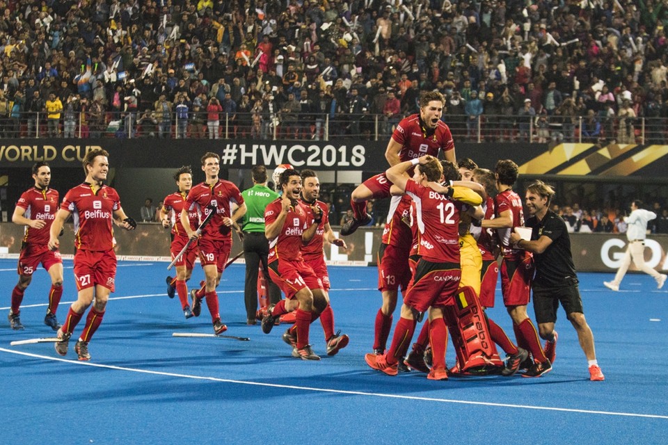 De Red Lions in India op het WK 