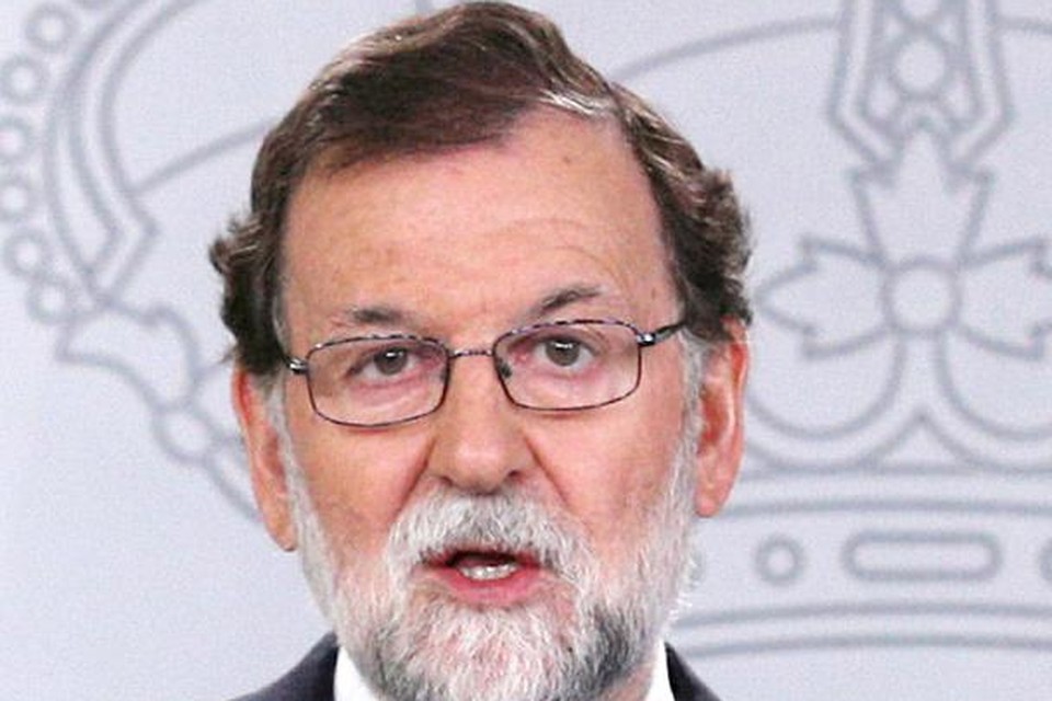 De Spaanse premier Mariano Rajoy heeft zich woensdag tijdens een televisietoespraak rechtstreeks tot de Catalaanse leiders gericht. 