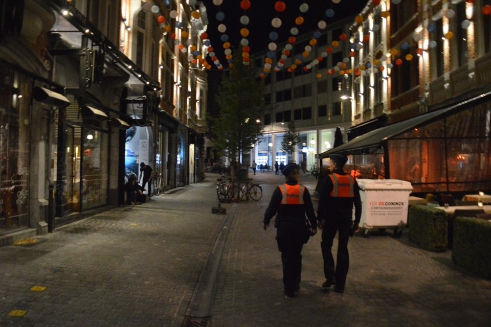In de nacht van woensdag op donderdag moest de politie erg veel ingrijpen in Leuven. (archiefbeeld) 
