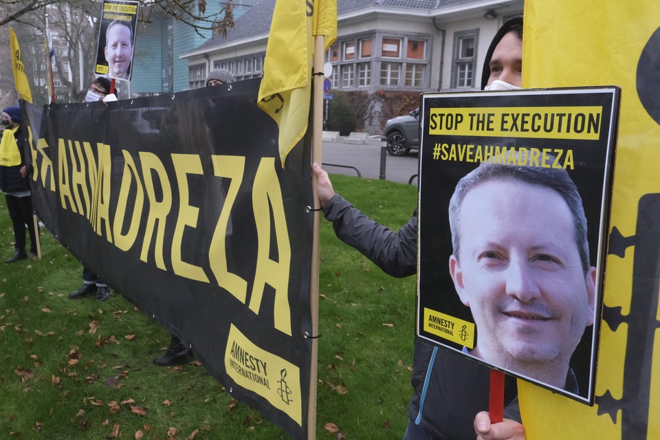Amnesty International voerde in november nog bij de Iraanse ambassade in Brussel actie voor de vrijlating van Djalali. 