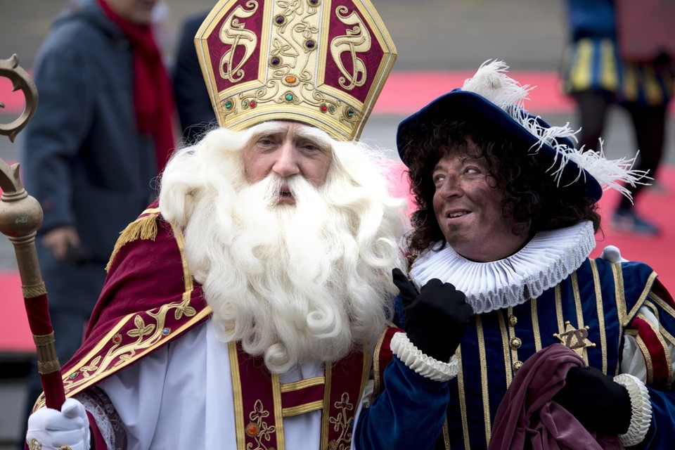 Sinterklaas en Roet Piet 