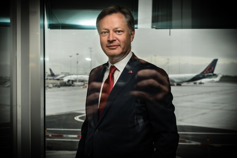Arnaud Feist, de topman van Brussels Airport. 