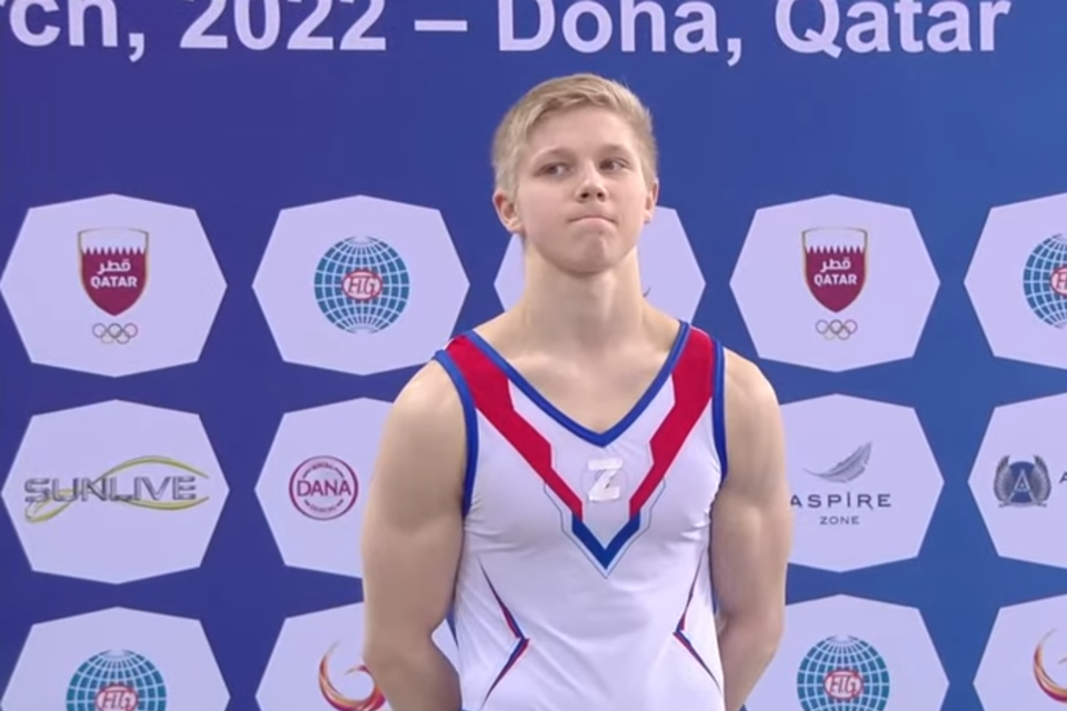 De Russische atleet Ivan Kuliak 