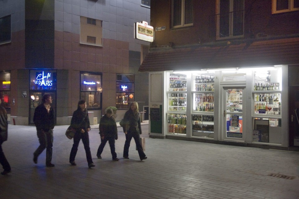 De uitgaansbuurt van Oostende bevindt zich in de omgeving van de Langestraat. 