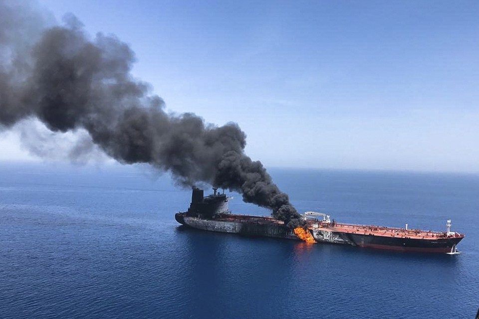 Shanahan linkte de maatregel aan de recente aanvallen op twee olietankers in de Golf van Oman. 