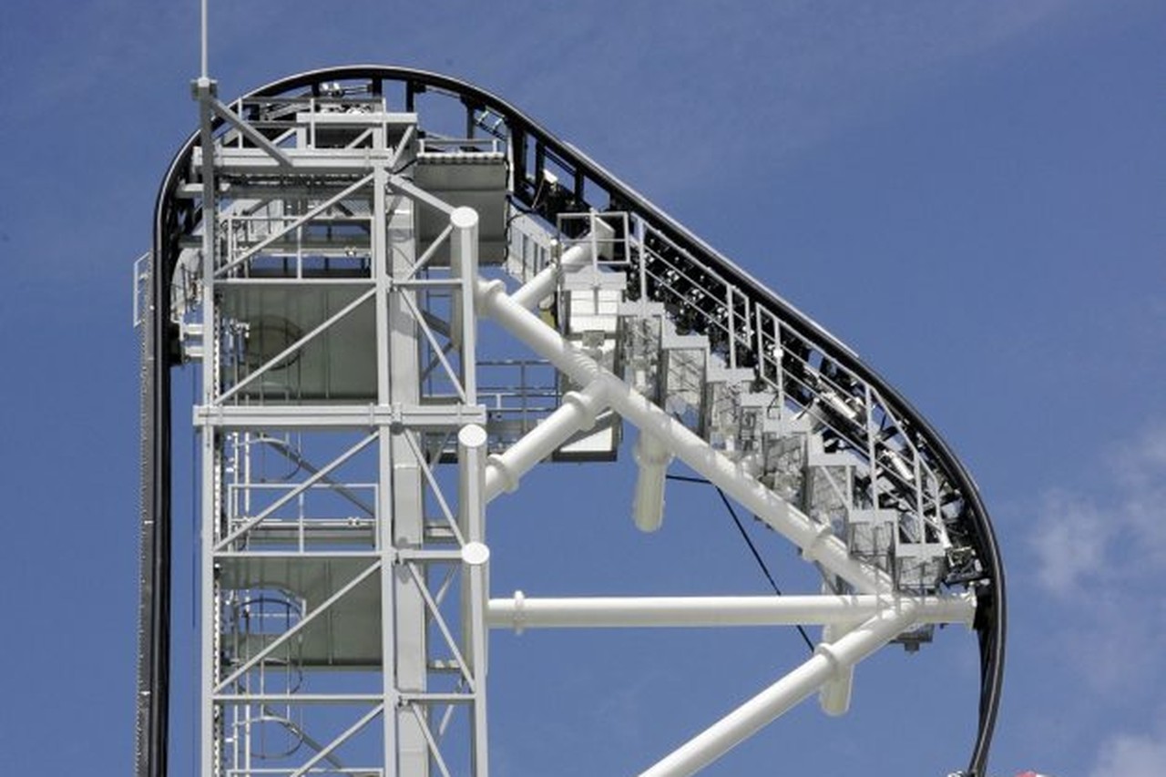 FOTOSPECIAL. Steilste rollercoaster is niet voor doetjes | De Standaard  Mobile