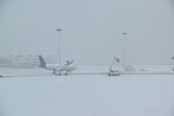 thumbnail: 'Winter operations and deicing in full swing at #brusselsairport', klinkt het op Twitter.