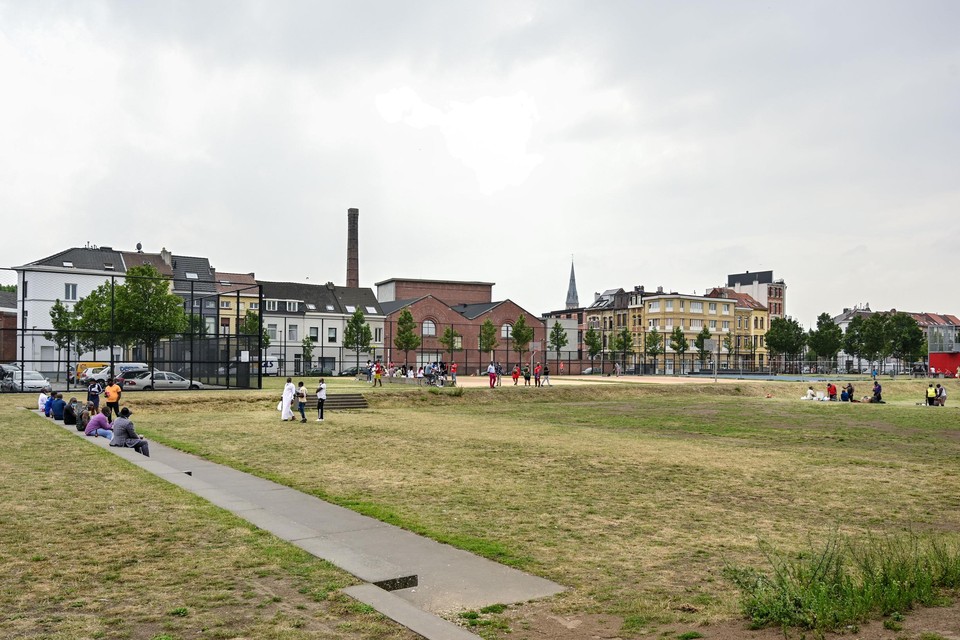 Park Spoor Noord in Antwerpen. 