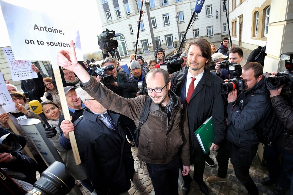 Klokkenluider Antoine Deltour, een van de mannen achter LuxLeak, werd pas na een jarenlange juridische strijd vrijgesproken. 