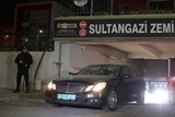 thumbnail: Het Saudische voertuig dat geparkeerd stond in een parkeergebouw in Istanbul 