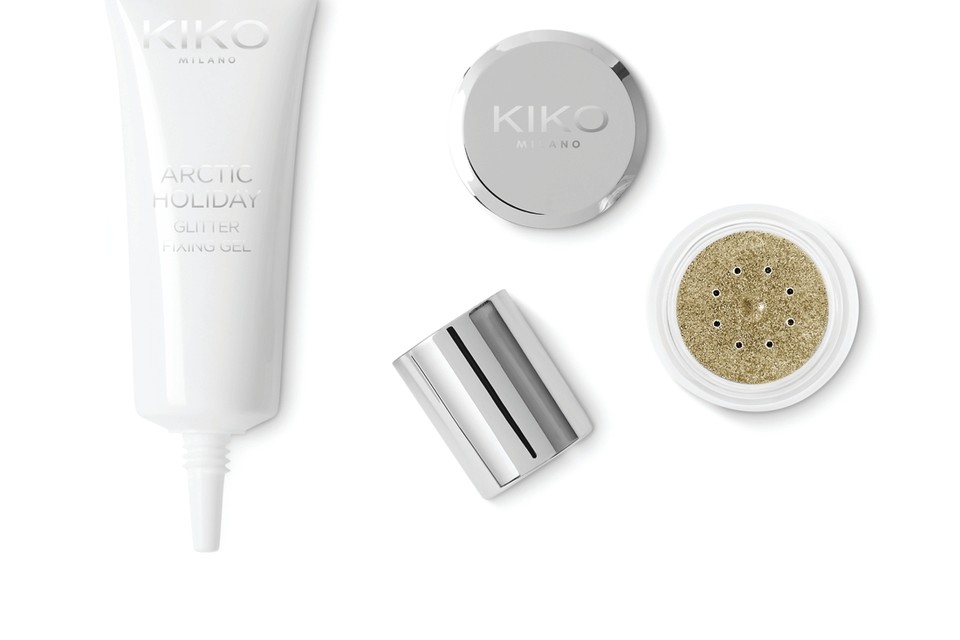 Arctic Holiday All-Over Glitter Kit, Kiko Cosmetics, 12,50 euro 