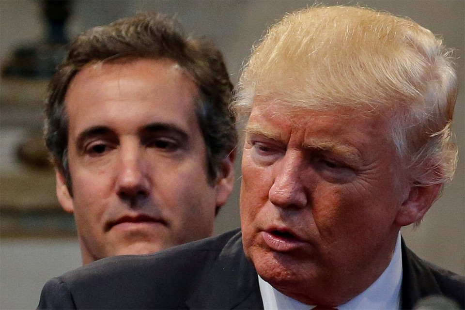 Cohen en Trump 