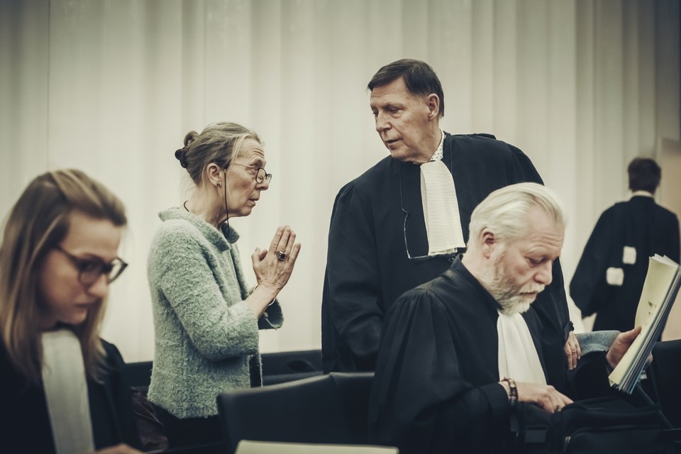 Psychiater Lieve Thienpont en advocaat Jef Vermassen. 