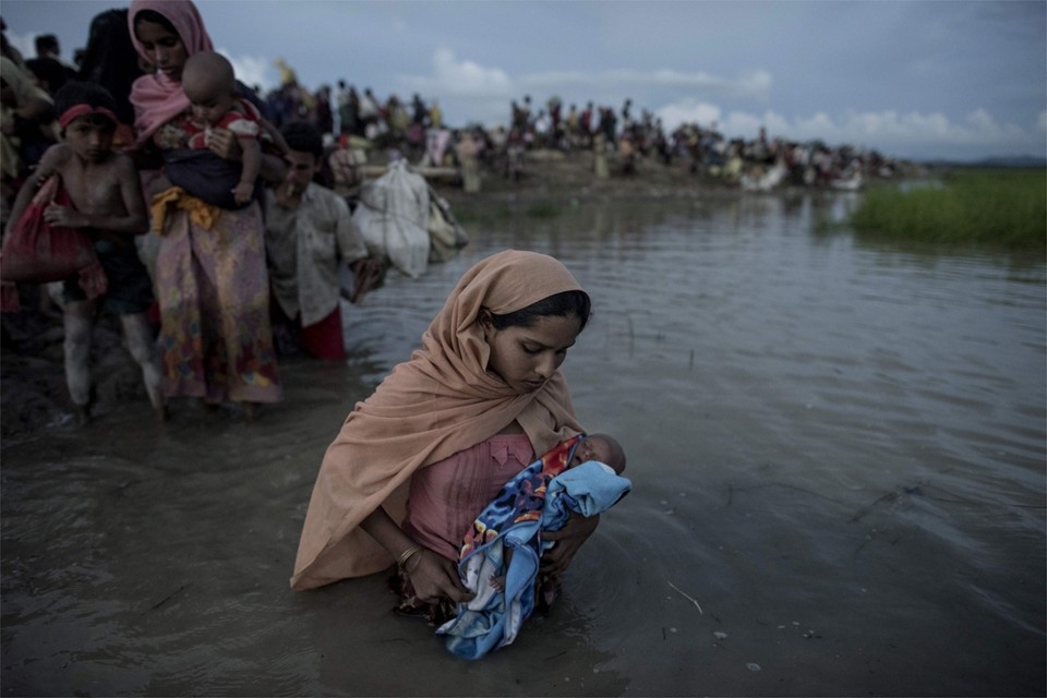 Rohingya op de vlucht 