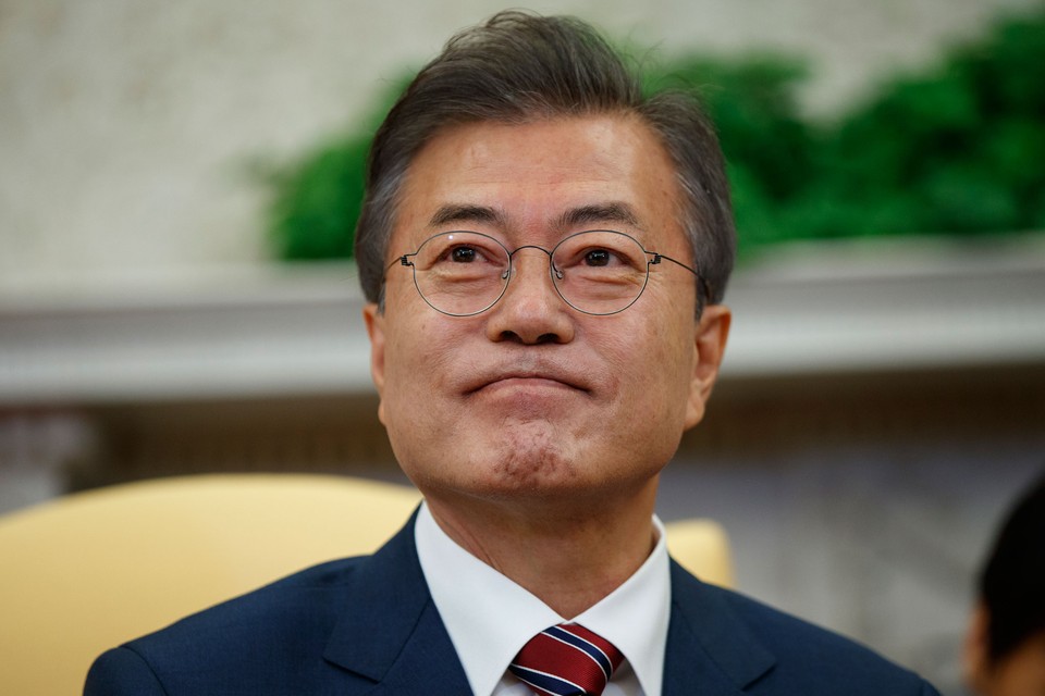 president Moon Jae-in 