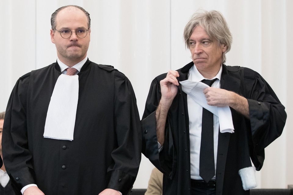Advocaten Frederic Thiebaut en Walter Van Steenbrugge 