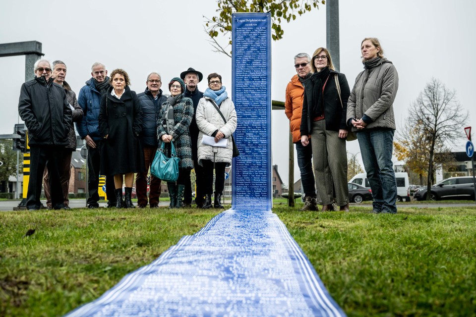 De herdenking in Hasselt werd bijgewoond door Vlaams minister Lydia Peeters (Open VLD). 