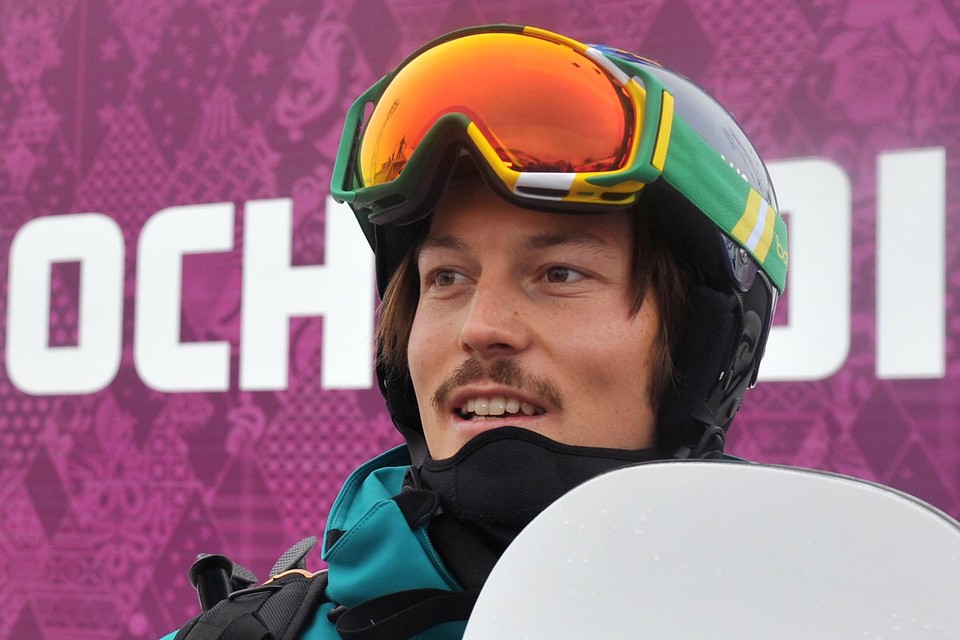 Alex Pullin op de Olympische Winterspelen in Sotsji (2014). 