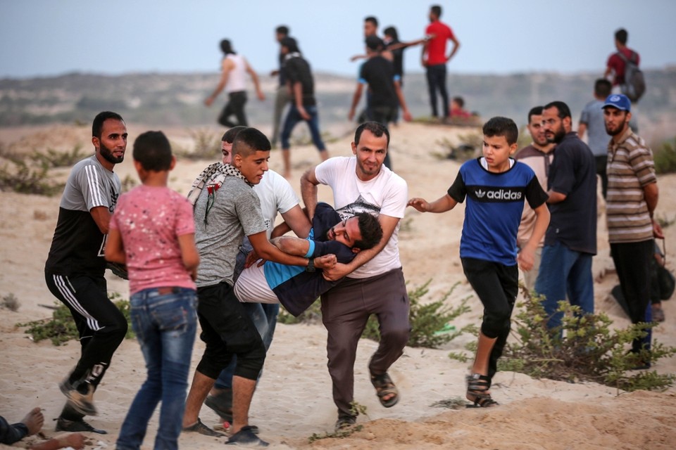 De hele week al vinden protesten plaats in de Gazastrook. Daarbij zijn meerdere gewonden en doden gevallen. 