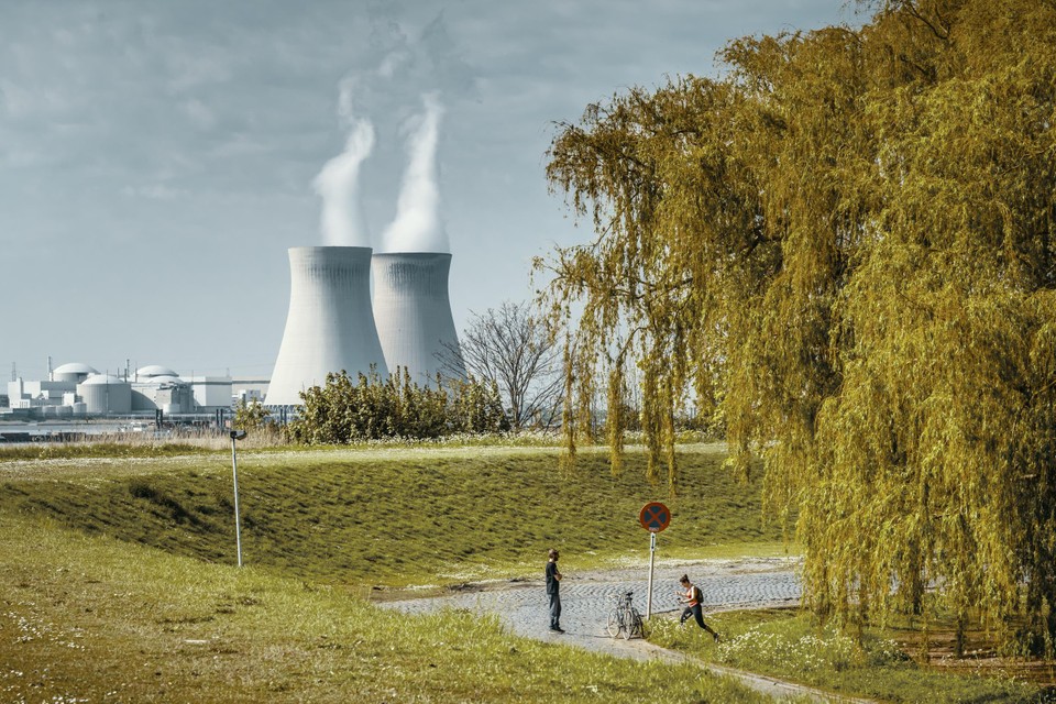 De kerncentrale van Doel. 