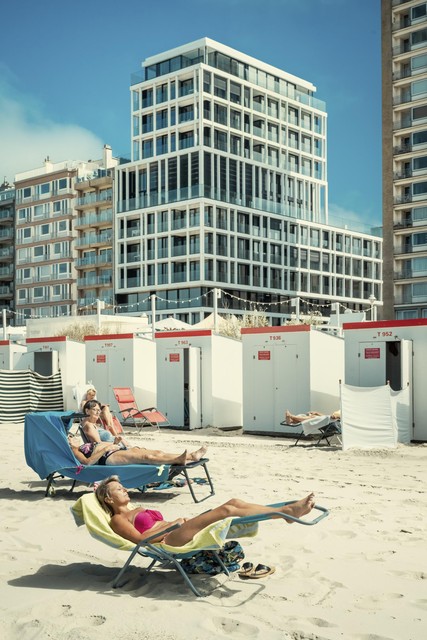Het luxeproject Infini in Nieuwpoort (geen project van Alain Cloet). ‘Een miljoen euro voor een appartement op de zeedijk met frontaal zeezicht is doodnormaal geworden.’