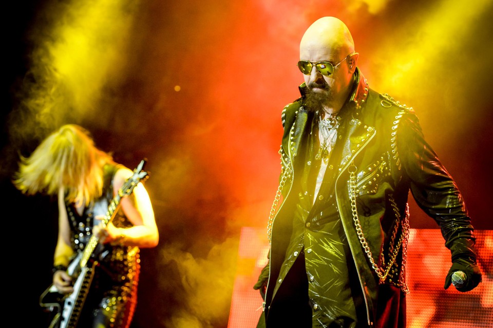 Judas Priest op graspop in 2015 