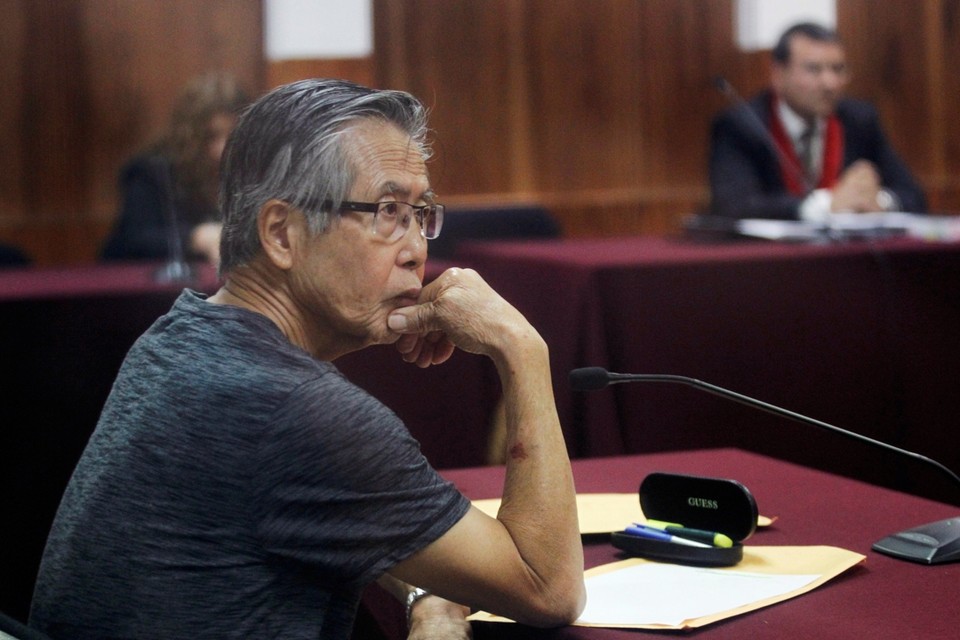 Fujimori was veroordeeld voor mensenrechtenschendingen tijdens zijn bewindsperiode van 1990 tot 2000. 