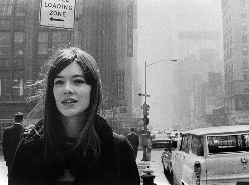 Françoise Hardy in New York in 1965.