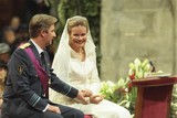 thumbnail: De toenmalige prins Filip trouwde met Mathilde d’Udekem d’Acoz in 1999.